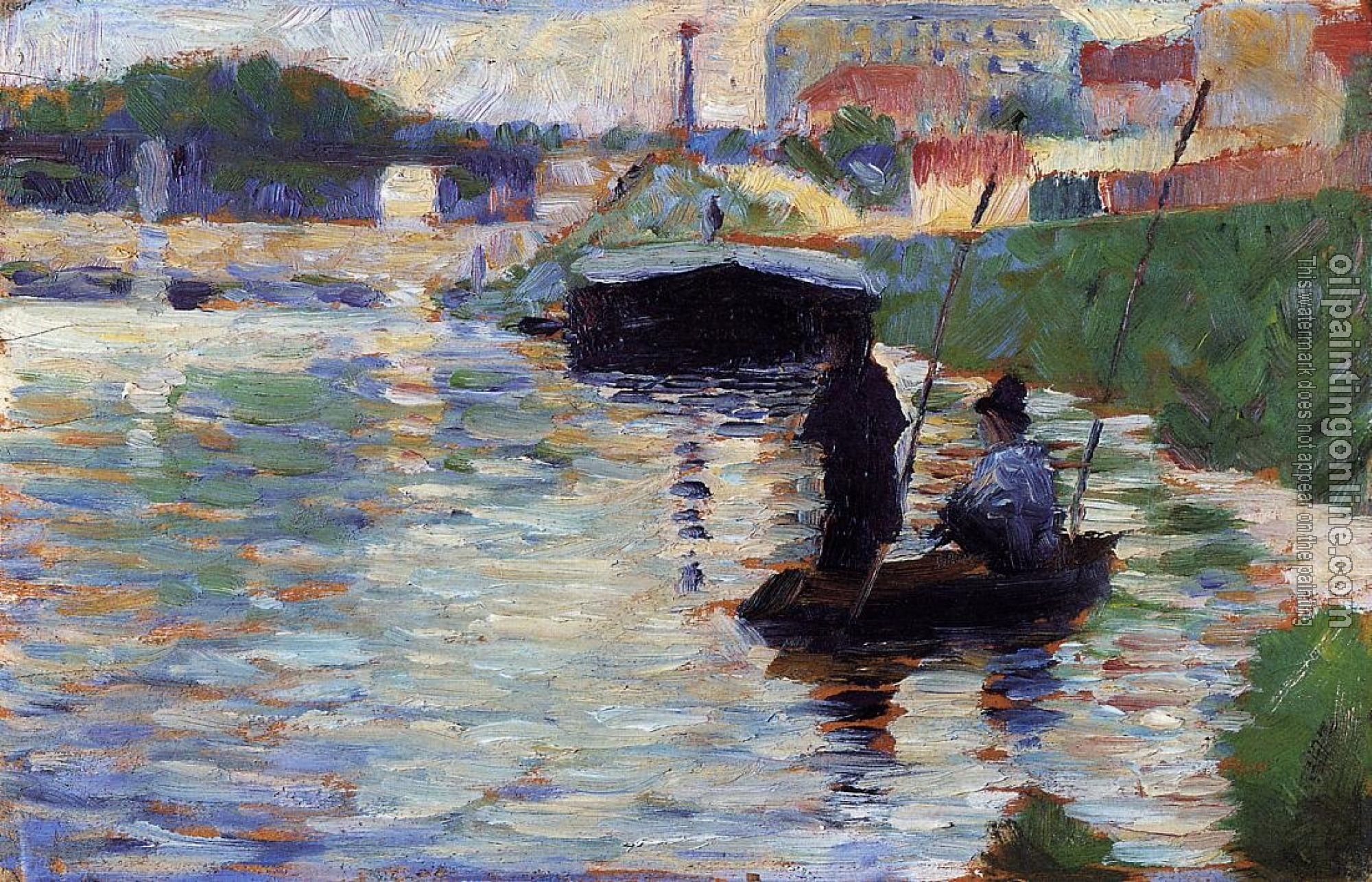 Seurat, Georges - The Bridge, View of the Seine
